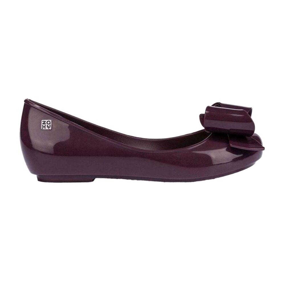 Zaxy Womens/Ladies Pop Icon Ballet Flats / Burgundy